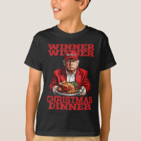 Winner Chritsmas Dinner Santa Trump Xmas Thanksgiv