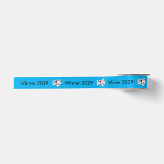 Winner Dog Show gift band Great Dane Style Satin Ribbon