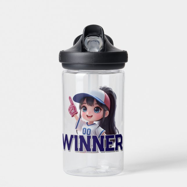 winner fan sports dall water bottle (Front)
