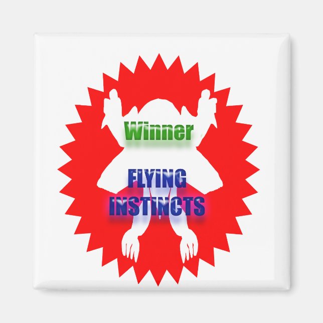 WINNER - Flying Instincts Magnet (Front)
