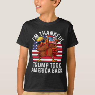 Winner I'm Thankful Trump Won Took America Ck Than T-Shirt