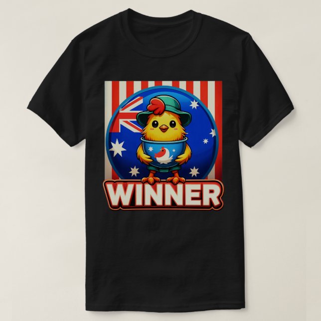 Winner Winner Chicken Dinner 4 T-Shirt (Design Front)