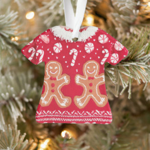 WINNER! WINNER! Tacky Christmas Sweater Contest  Ornament