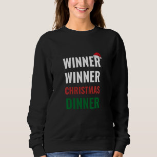 Winner Xmas Dinner Ugly Christmas Sweater