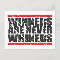 Winners are never Whiners | Retro Look