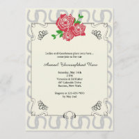 Winner's Circle Horse Racing Invitation