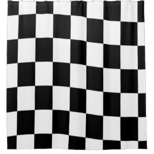 WINNER'S FLAG SHOWER CURTAIN