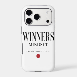 WINNERS MINDSET iPhone 17 Pro Case By JAH TEE Bran