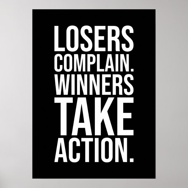 Winners Take Action Poster (Front)