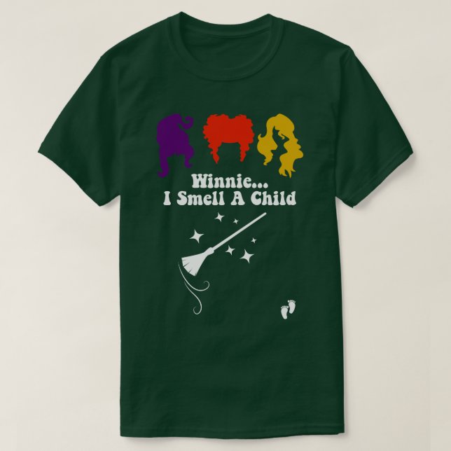 Winnie I Smell A Child 6 T-Shirt (Design Front)