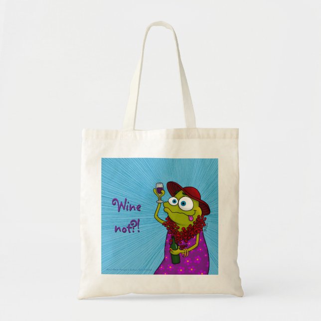 Winnie Loves Wine, tote (Front)