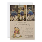 Winnie the Pooh 1st Birthday | Photo Collage
