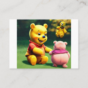 Winnie the Pooh 4. Business Card