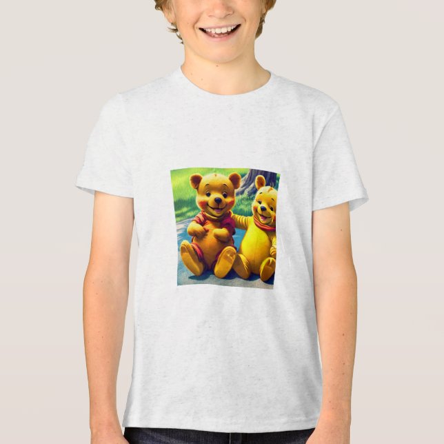 Winnie the Pooh 8. Tri-Blend Shirt (Front)