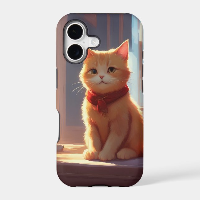 Winnie the Pooh Cat V6 iPhone Case (Back)