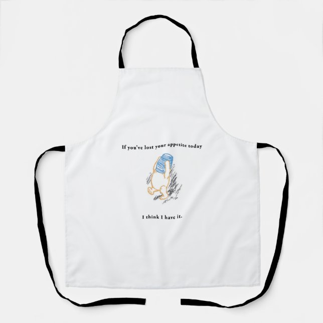 Winnie the Pooh  - Lost Appetite Apron (Front)