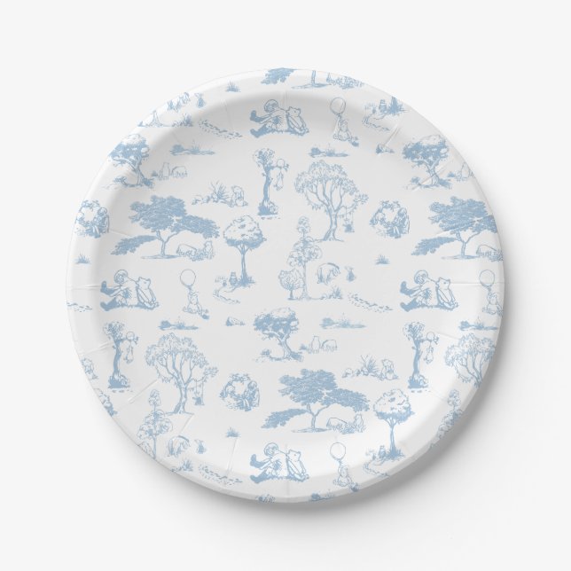 Winnie the Pooh Paper Plate (Front)