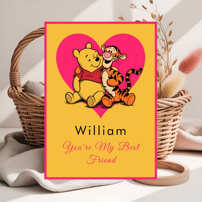Winnie the Pooh & Piglet Friendship Card (Creator Uploaded)