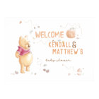  Winnie the Pooh | Pumpkin Baby Shower - Welcome 