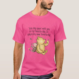 Winnie the Pooh Quote gift retro T-Shirt