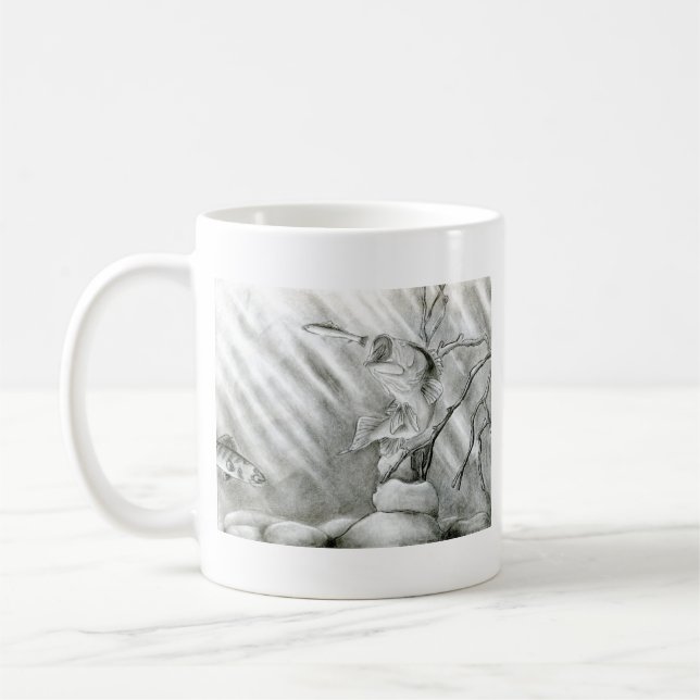 Winning art by  A. Steiger - Grade 10 Coffee Mug (Left)