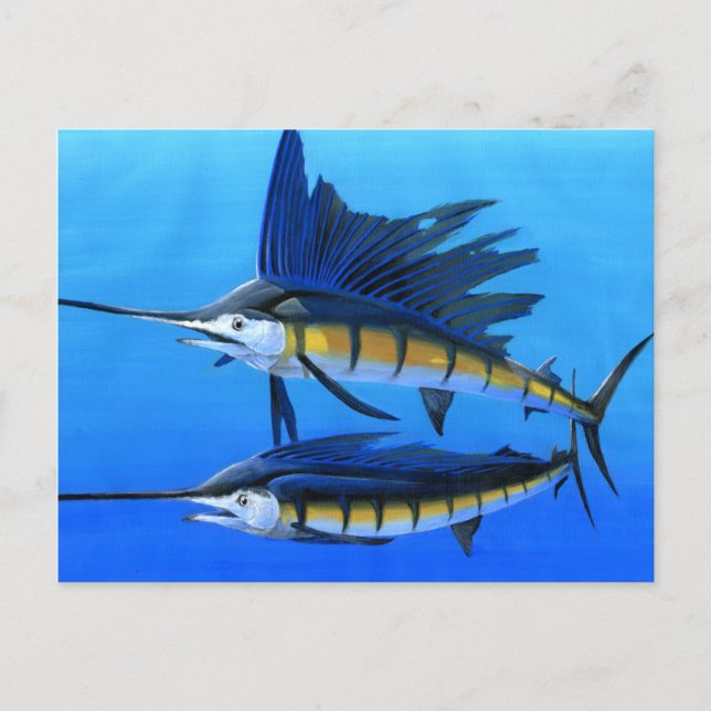 Winning art by  B. King - Grade 9 Postcard (Front)