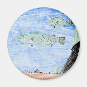 Winning art by  E. Riley - Grade 4 Magnet