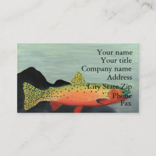 Winning art by  S. Clayton - Grade 7 Business Card