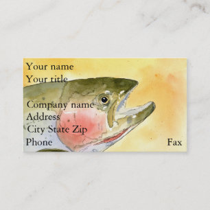 Winning artwork by C. Collingsworth, Grade 5 Business Card