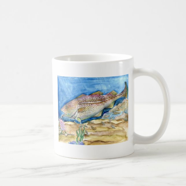 Winning artwork by S. Zhang, Grade 4 Coffee Mug (Right)
