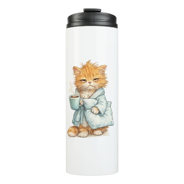 winning cat thermal tumbler (Front)