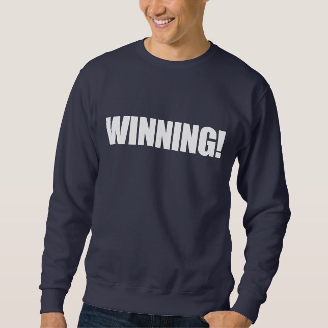 WINNING Dark Sweatshirt (Front)