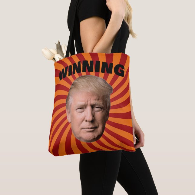 WINNING DONALD TRUMP Tote Bag (Close Up)