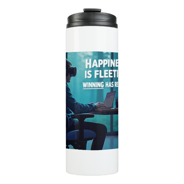 Winning has Records Thermal Tumbler (Front)