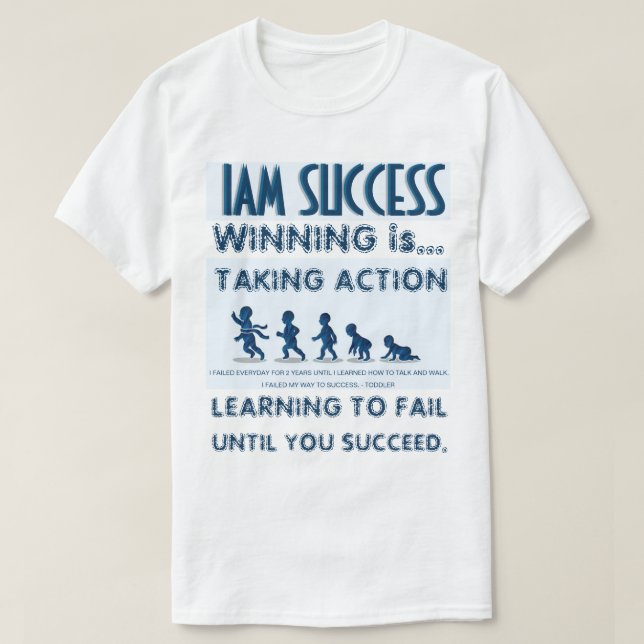 WINNING IS T-Shirt (Design Front)