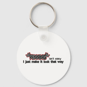 Winning Isn't Easy Key Ring
