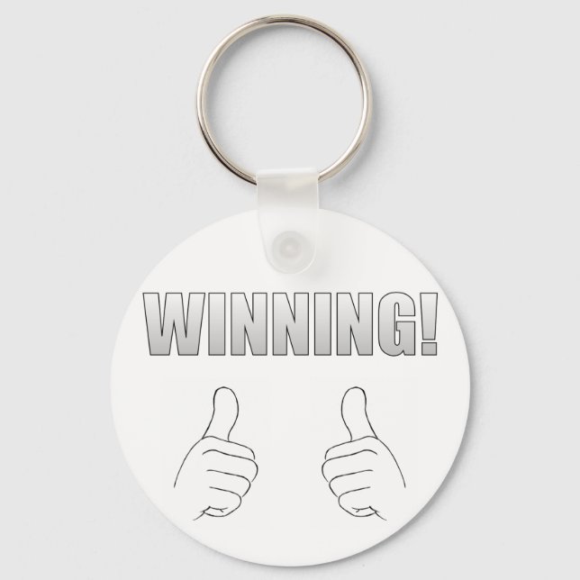 Winning! Key Ring (Front)