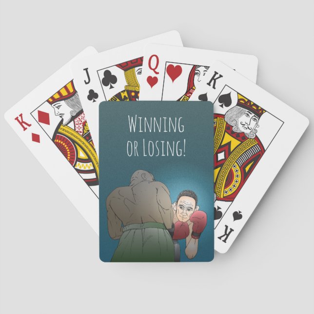 Winning or Losing Playing Cards (Back)