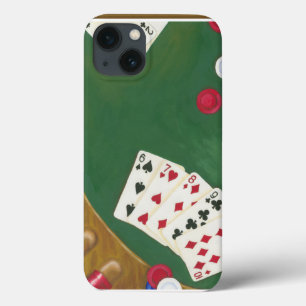 Winning Poker Hand Six Through Ten iPhone 13 Case