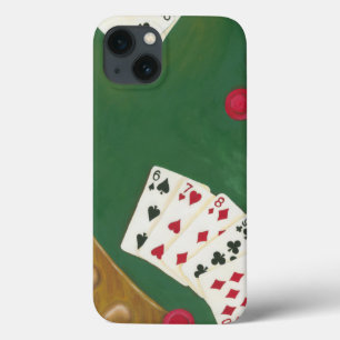 Winning Poker Hand Six Through Ten iPhone 13 Case