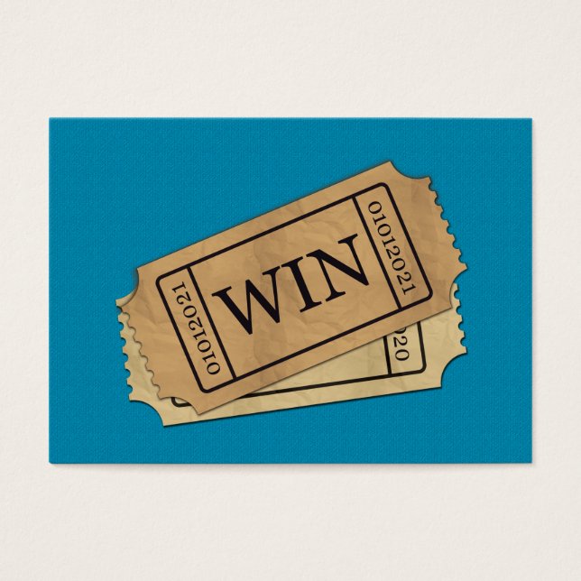 winning ticket for 2021 (Front)