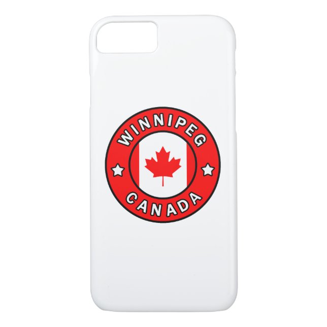 Winnipeg Canada Case-Mate iPhone Case (Back)