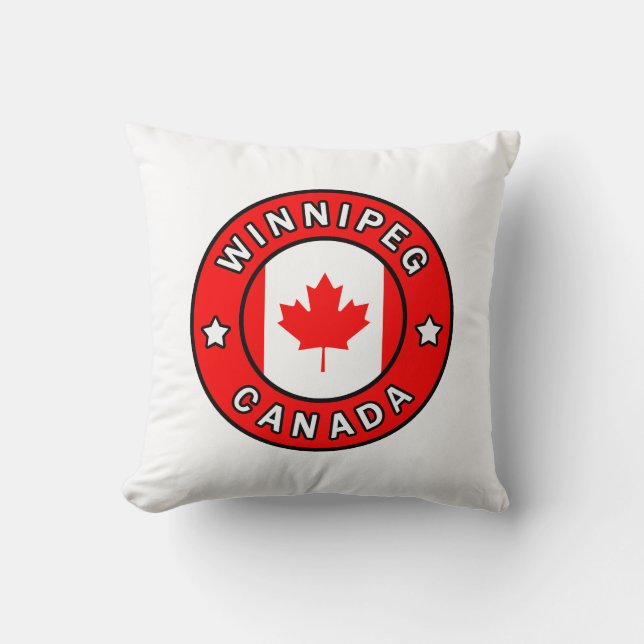 Winnipeg Canada Cushion (Front)