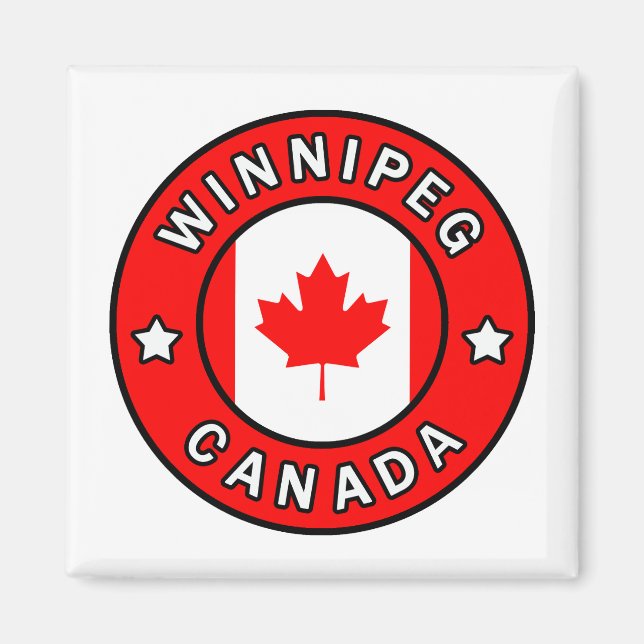 Winnipeg Canada Magnet (Front)