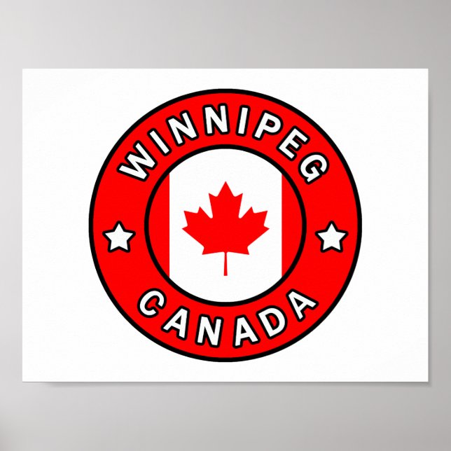 Winnipeg Canada Poster (Front)