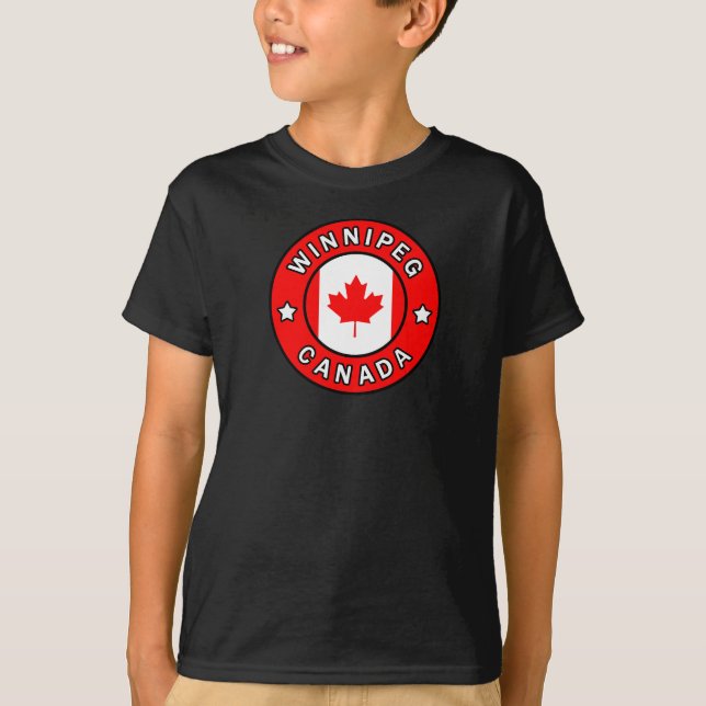 Winnipeg Canada T-Shirt (Front)
