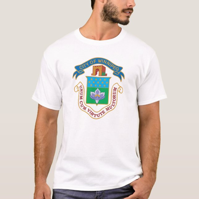 Winnipeg Coat of Arms T-Shirt (Front)