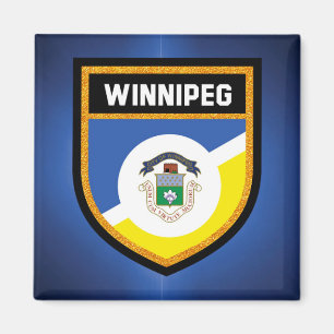 Winnipeg Flag de Magnet