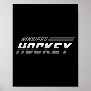 Winnipeg Hockey Blades Of Steel Gameday Fan Gear  Poster