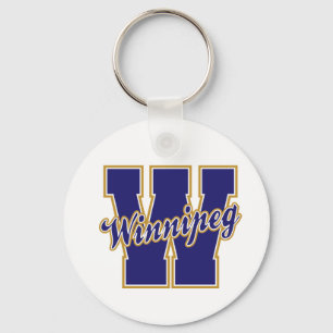 Winnipeg Letter Key Ring